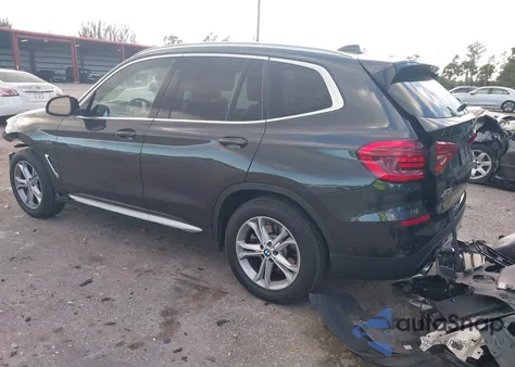 2021 BMW X3 xDrive30I from USA, damaged, VIN 5UXTY5C02M9E94752